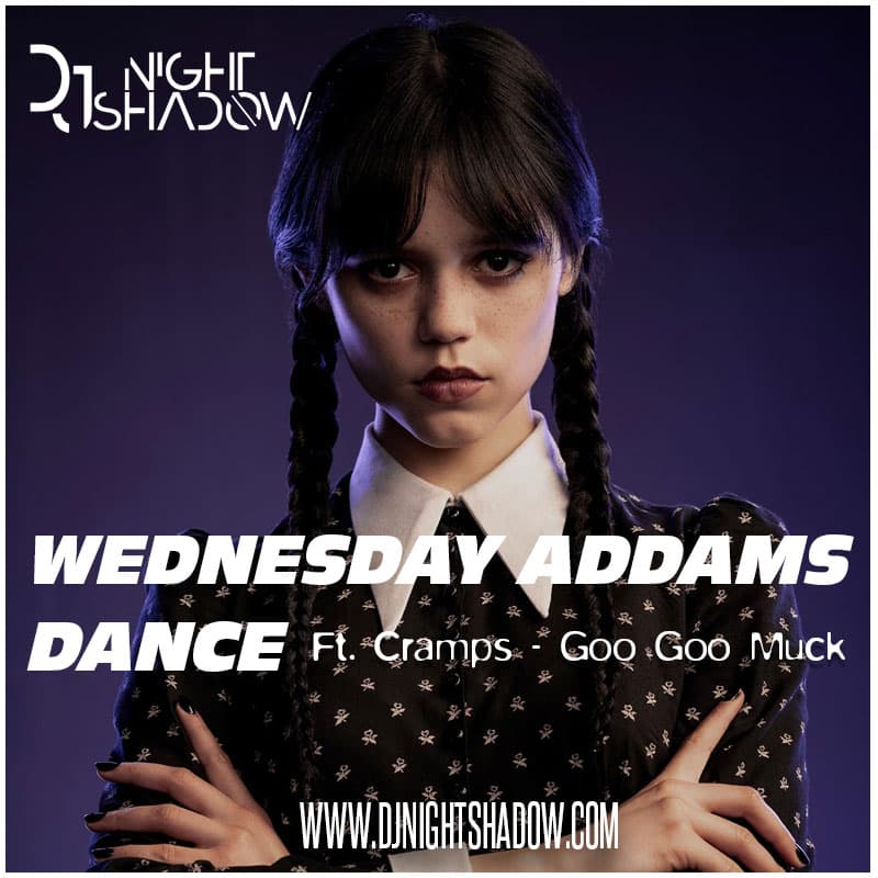 I’m pretty sure we all LOVE Jenna Ortega and Netflix’s new Addams Family Series.
Social media are Flooded with the dance video of Wednesday’s Dance! So I made a
remix/mashup of the 2 popular tracks out there : Bloody Mary by Lady Gaga & Goo
Goo Muck from the Cramps! Enjoy this Dance Banger!